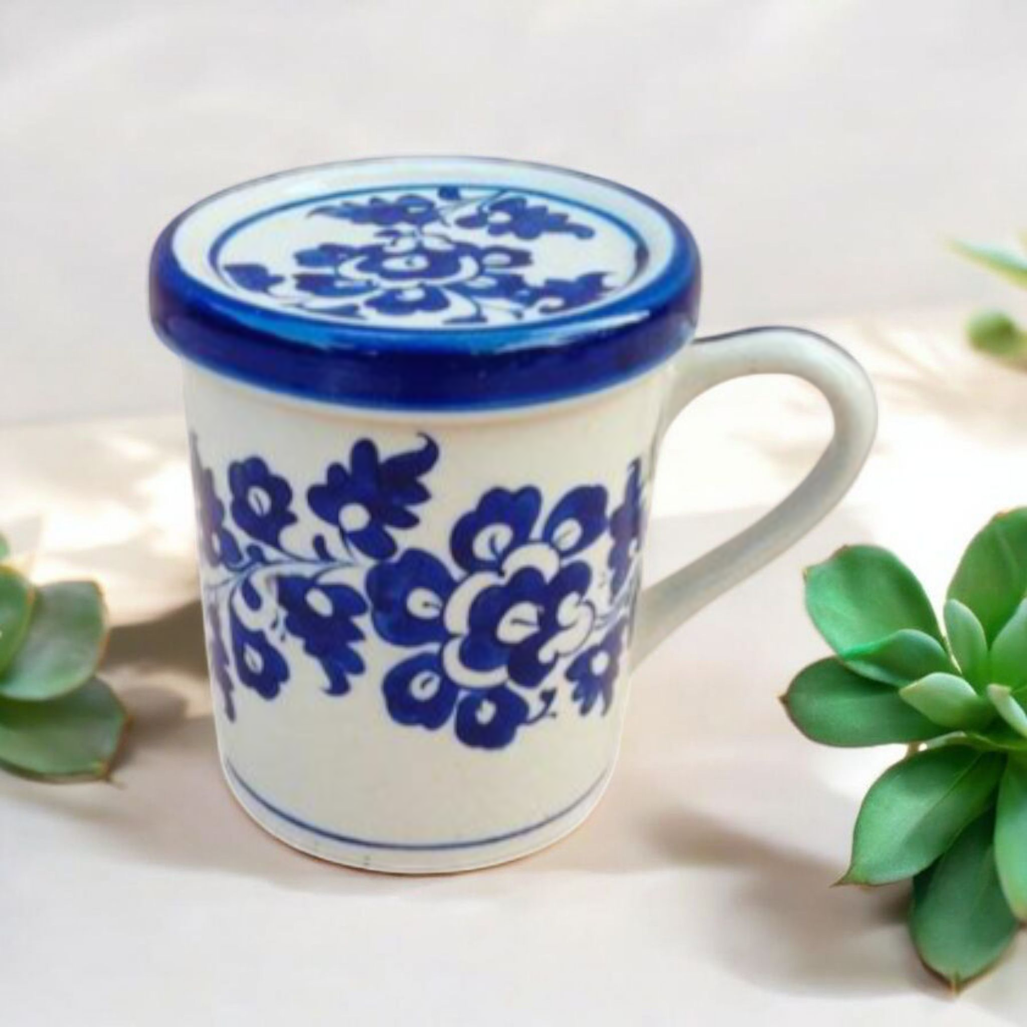 Ceramic Cover Mug – Stylish & Functional