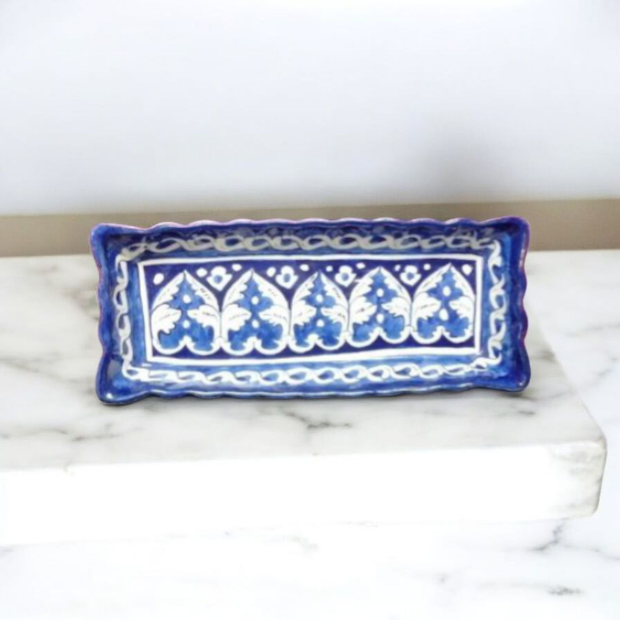 Traditional Ceramic Kabab Dish | Serving Platter